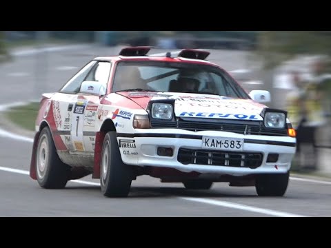 Jari-Matti Latvala at Rally Legend 2022 | Toyota Celica ST165 Gr.A - PURE SOUND!