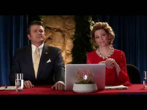 Trailer montage: circle of competitors in the Riff-Off, hands flying as songs tag into each other