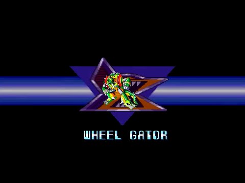 Mega Man X2 - Wheel Gator - MAPAS COMPLETOS COM TODOS OS ITENS (COMPLETE MAPS WITH ALL ITEMS)