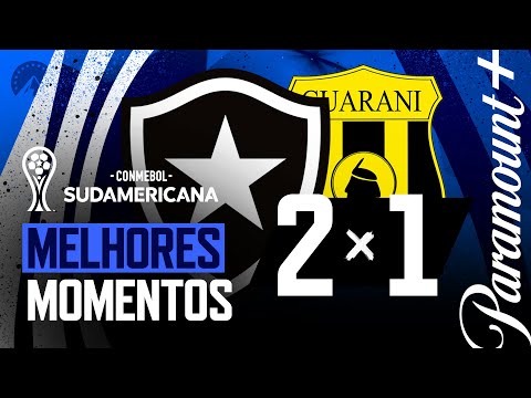 Gols e lances de Botafogo x Guarani - PAR