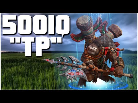 The 500IQ "TP" | WC3 | Grubby