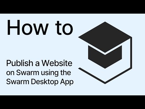 How To Publish A Website On Swarm