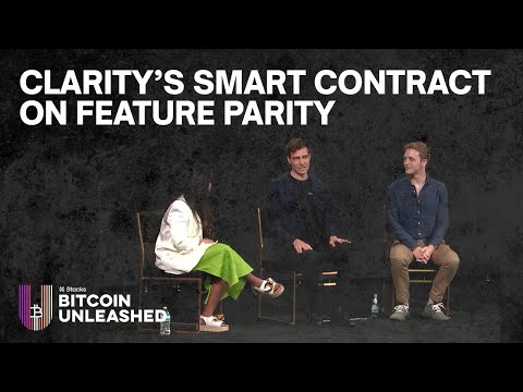 Stacks' Smart Contract Language Clarity on Feature Parity - YouTube
