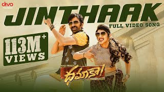 Jinthaak - Video Song  Dhamaka  Ravi Teja  Sreelee