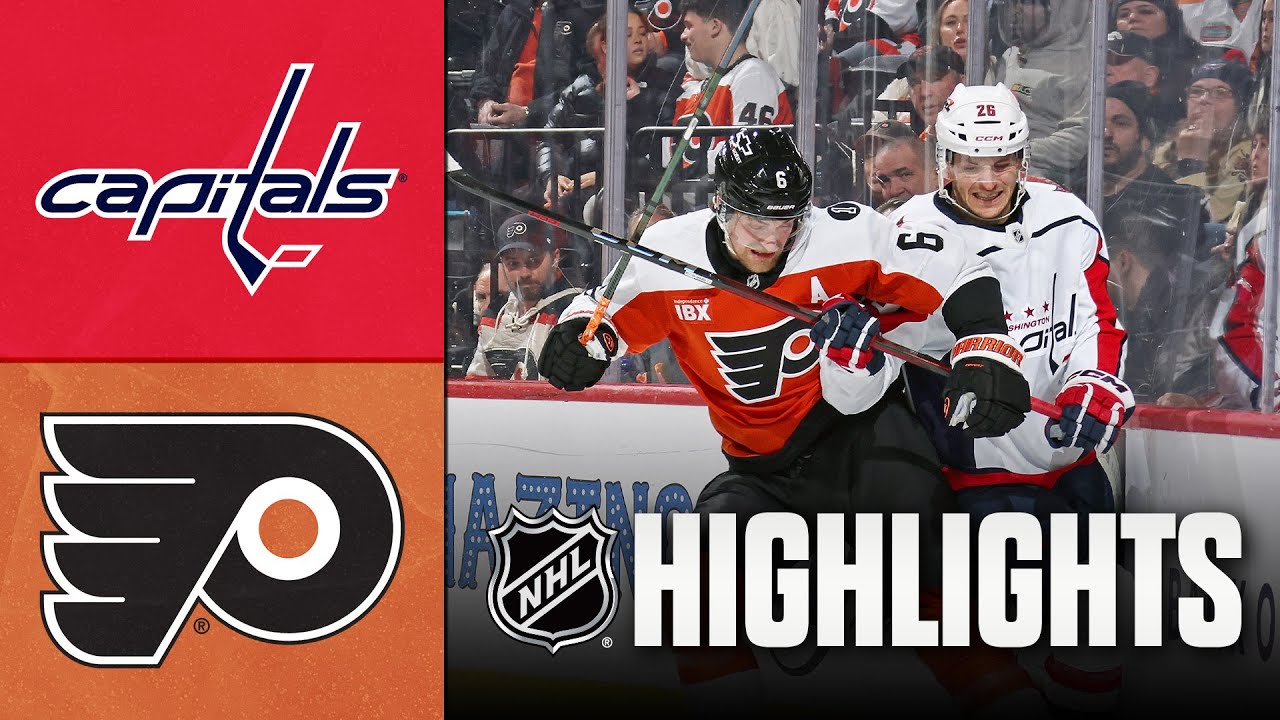 02월05일 워싱턴 필라델피아 NHL 하이라이트