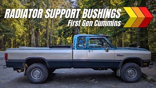 Rad Core Support Bushings | First Gen Cummins