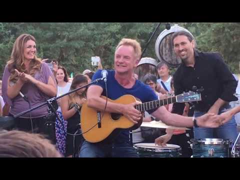 Sting - Message in a bottle live