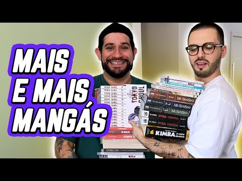 VLOG - AS EDITORAS NÃO PARAM DE MANDAR MANGÁS PRO RAFAEL