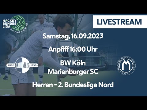 Herren - 2. Bundesliga Nord - BW Köln vs. Marienburger SC (1. Spieltag - Feldsaison 2023/2024)