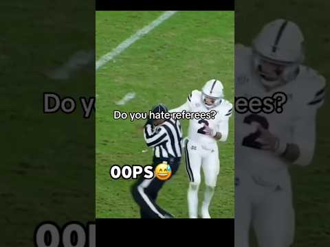 🏈🥊 Never forget when Miss State QB Will Rogers punched a ref in Egg Bowl! #collegefootball #espn