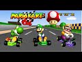 Co Op Mario Kart 64 Mushroom Cup 3 Players