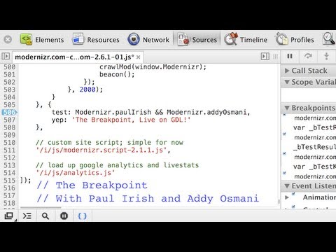 The Breakpoint Ep 3: The Sourcemap Spectacular with Paul Irish and Addy Osmani
