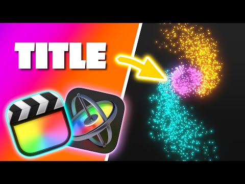 You Won't Believe What Particles Can Do to Your Titles (Apple Motion Hidden Gem)