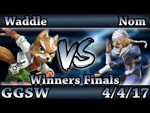 GGSW 27 - Waddle (Fox) Vs. Nom (Sheik) Smash Wii U Winners Finals - Smash 4