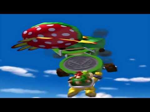Mario Kart Double Dash!! | A Typical Yoshi Circuit #2 (Petey Piranha & Bowser Jr)