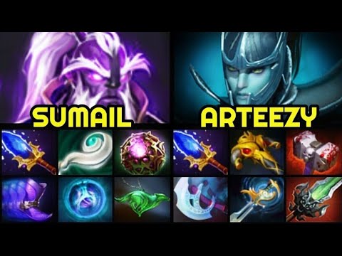 SUMAIL vs ARTEEZY - Scepter Void Spirit vs Scepter Phantom Assassin 7.27 Dota 2