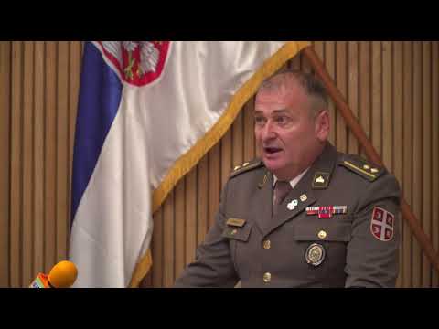 Obraćanje potpukovnika Ikonića na obeležavanju Dana VFC" Zastava film"