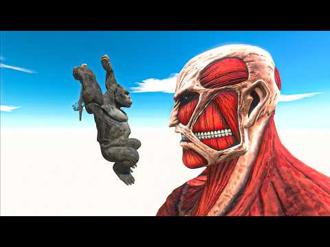 Colossal Titan & Reach the Evolution Gate  - Animal Revolt Battle Simulator