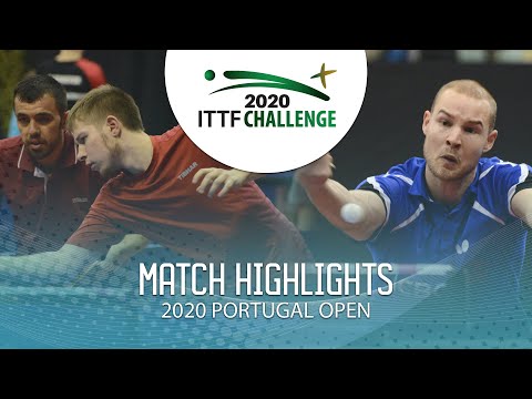 Sadi Ismailov/Denis Ivonin vs Robin Devos/Ewout Oostwoder | 2020 ITTF Portugal Open Highlights (FS)