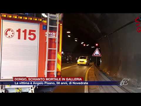Etg - Schianto in galleria a Dongo, la vittima è un 58enne di Novedrate