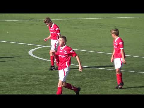 1e Helft DOVO JO13-1 - SC Woezik JO13-1