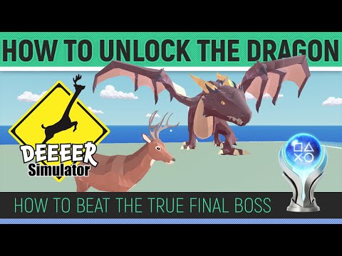 DEEEER Simulator - How to unlock the Dragon & How to Beat the True Final Boss 🏆 Walkthrough Guide