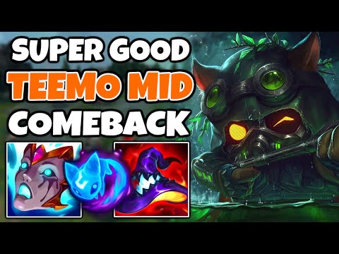 We were losing but Teemo Mid apparently has comeback mechanics | Pekin Woof