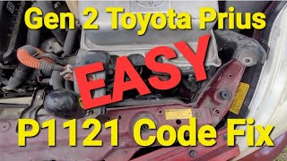 Prius Code P1121 FIX Coolant Control Valve