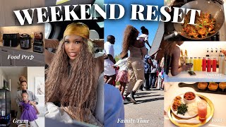 My Weekend Reset in Canada: Beauty Routine, Weekly Meal Prep and Juicing & Family Fun ✨