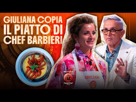 Giuliana copies Chef Barbieri's dish | MasterChef Italy