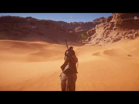 Assassin's Creed Origins: Ray of Hope Papyri Puzzle Location (Qattara Depression)