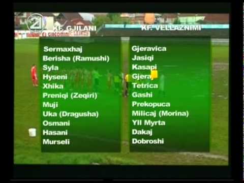 RAIFFEISEN SUPERLIGA E KOSOVES NE FUTBOLL 2009 2010 Java e 32-te Gjilani - Vllaznimi 0-1