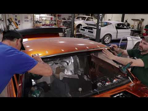 1969 1970 Mustang Windshield Installation