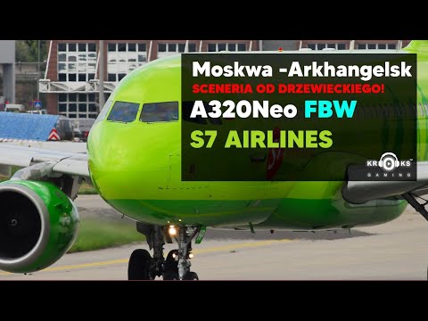 NIEDŹWIEDZIE! | MOSKWA - ARKHANGELSK | #105 | A320NEO FBW | MICROSOFT FLIGHT SIMULATOR 2020 PL
