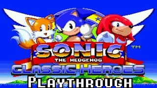 [TAS] Sonic Classic Heroes - Speedrun as Team Sonic