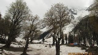 preview picture of video '360 View Around Thajiwas Glacier Video At Sonamarg - Kashmir Tourism'