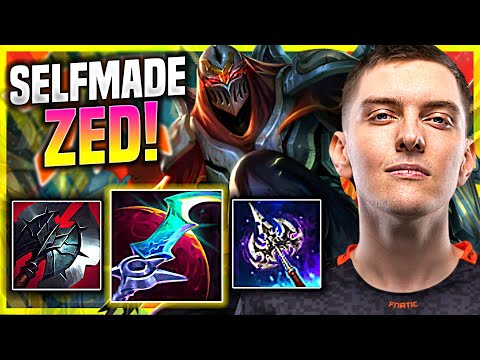 SELFMADE DOMINATION WITH ZED! - FNC Selfmade Plays Zed JUNGLE vs Lillia! | Challenger TV