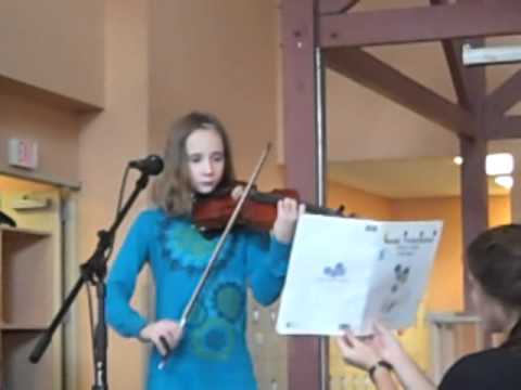 Emma playing for BA assembly