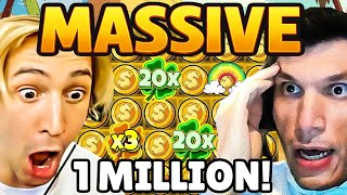 BIGGEST STREAMER SLOT WINS OF THE DAY! #33 | Trainwreckstv, xQc, Cabrzy & JuicySlots!