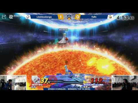 Battle of BC 2 | LG|Abadango (Mewtwo) vs StDx|falln (Rosa) | Smash 4 Winners Top 12