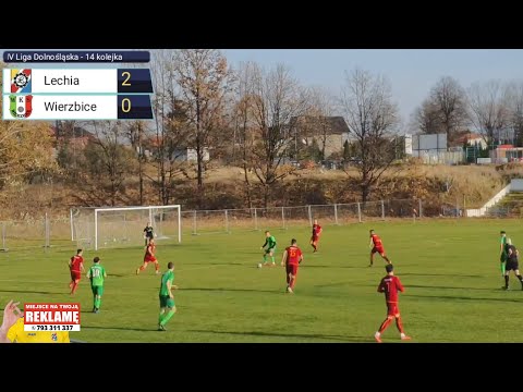 Bramki z Lechia Dzierżoniów vs WKS Wierzbice (11.11.2021)