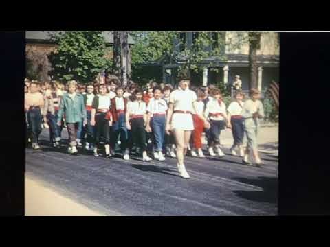 Franklin, MA: Parade on May 26, 1954