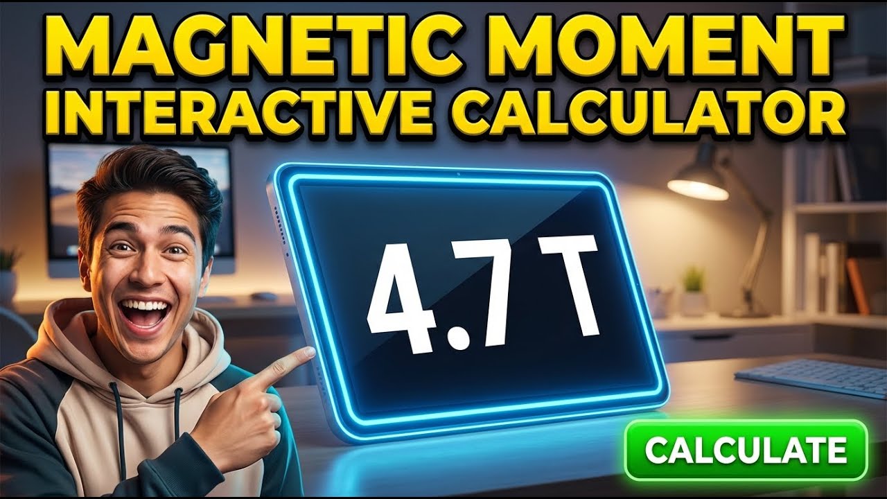 Magnetic Moment Interactive Calculator