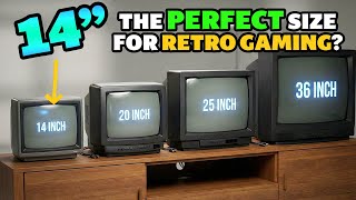 Why 14" might be The Perfect CRT Size for Retro Gaming (For You)