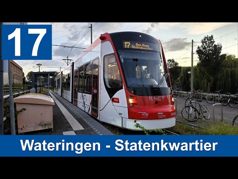 HTM lijn 17: Wateringen - Statenkwartier | HTM 5055 | 2025