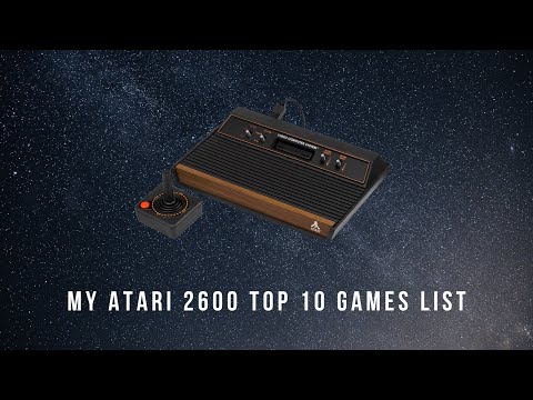 My Atari 2600 Top 10 Games List (Top List #4)