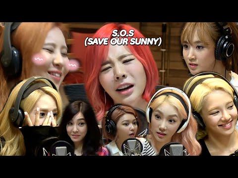 what happens when snsd visits sunny at work