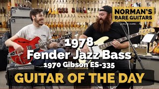 Video thumbnail for Guitar of the Day: 1978 Fender Jazz Bass | Norman's Rare Guitars by Normans Rare Guitars