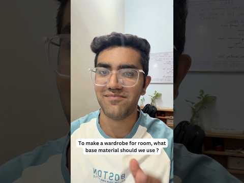 MDF vs Plywood vs HDHMR ! Which material should you use for making your wardrobe : Comment down!