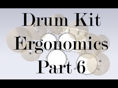 Drum Kit Ergonomics Explained Pt 6 - Cymbals